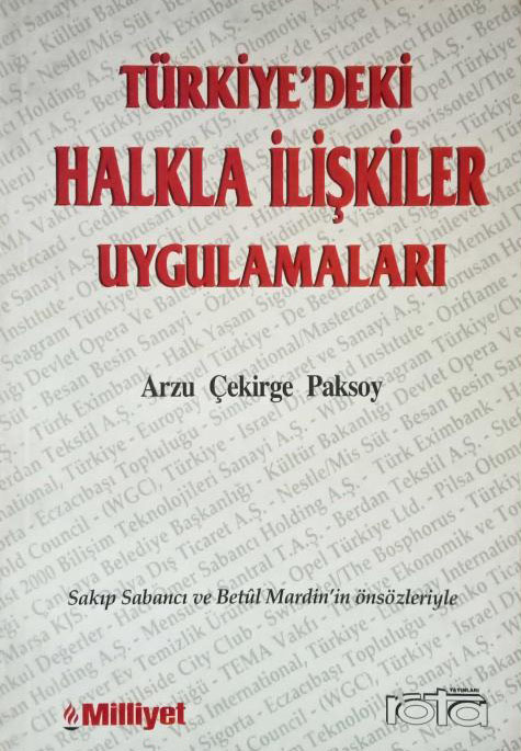 Türkiye'deki Halkla İlişkiler Uygulamaları (Paperback)
