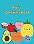 Cute fruit coloring book fo...