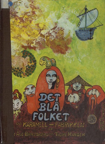Det Blå Folket og Karamell-Fabrikken (Hardcover)