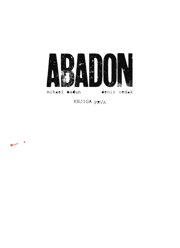 Abadon - knjiga prva (Abadon, #1)