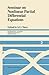 Seminar on Nonlinear Partial Differential Equations by S.S. Chern