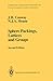 Sphere Packings, Lattices and Groups by J.H. Conway