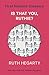Is That You‚ Ruthie? (First Nations Classics)