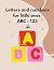 Letters and numbers for lit...
