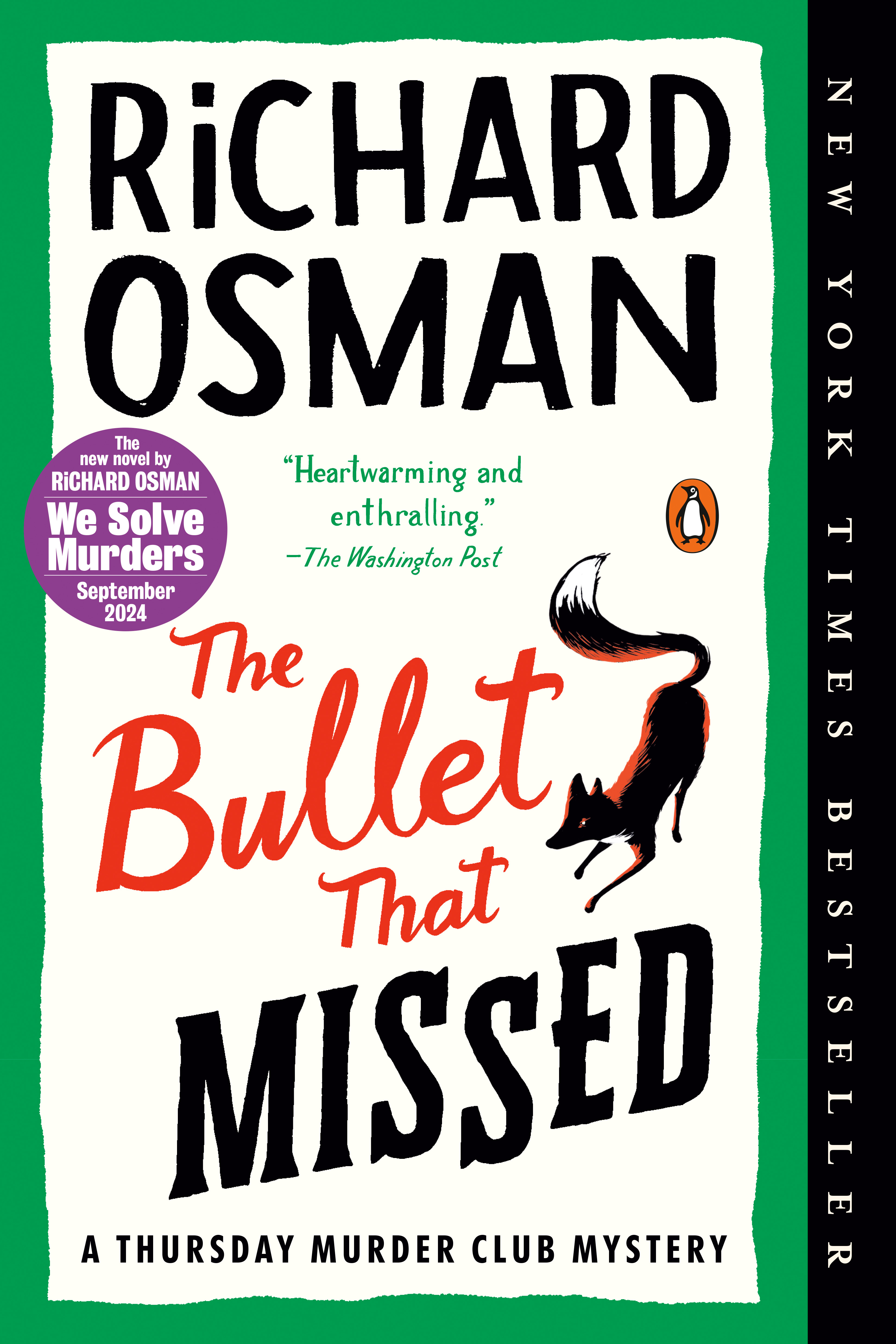 Book cover: The Bullet That Missed (Thursday Murder Club #3) by Richard Osman