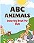 ABC Animals Coloring Book f...