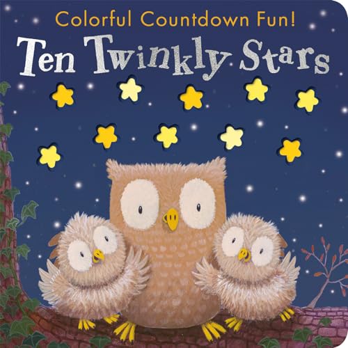 Ten Twinkly Stars: Colorful Countdown Fun! (Board Book)