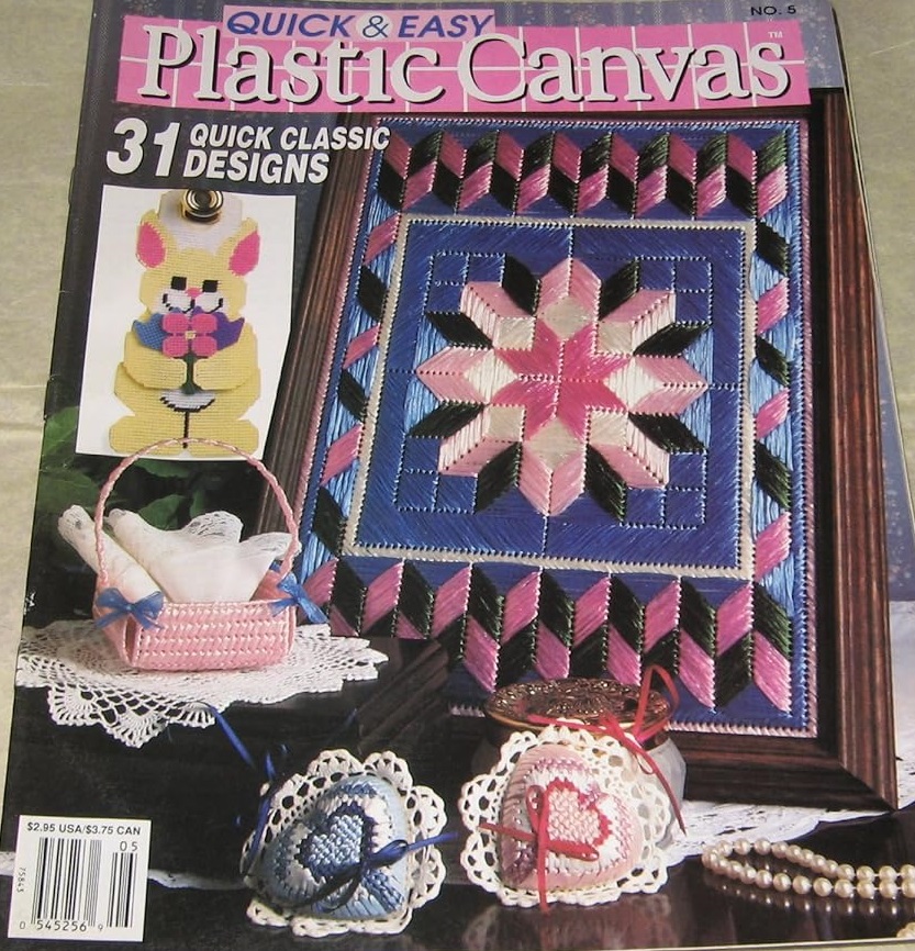 Quick & Easy Plastic Canvas, #5 April/May 1990