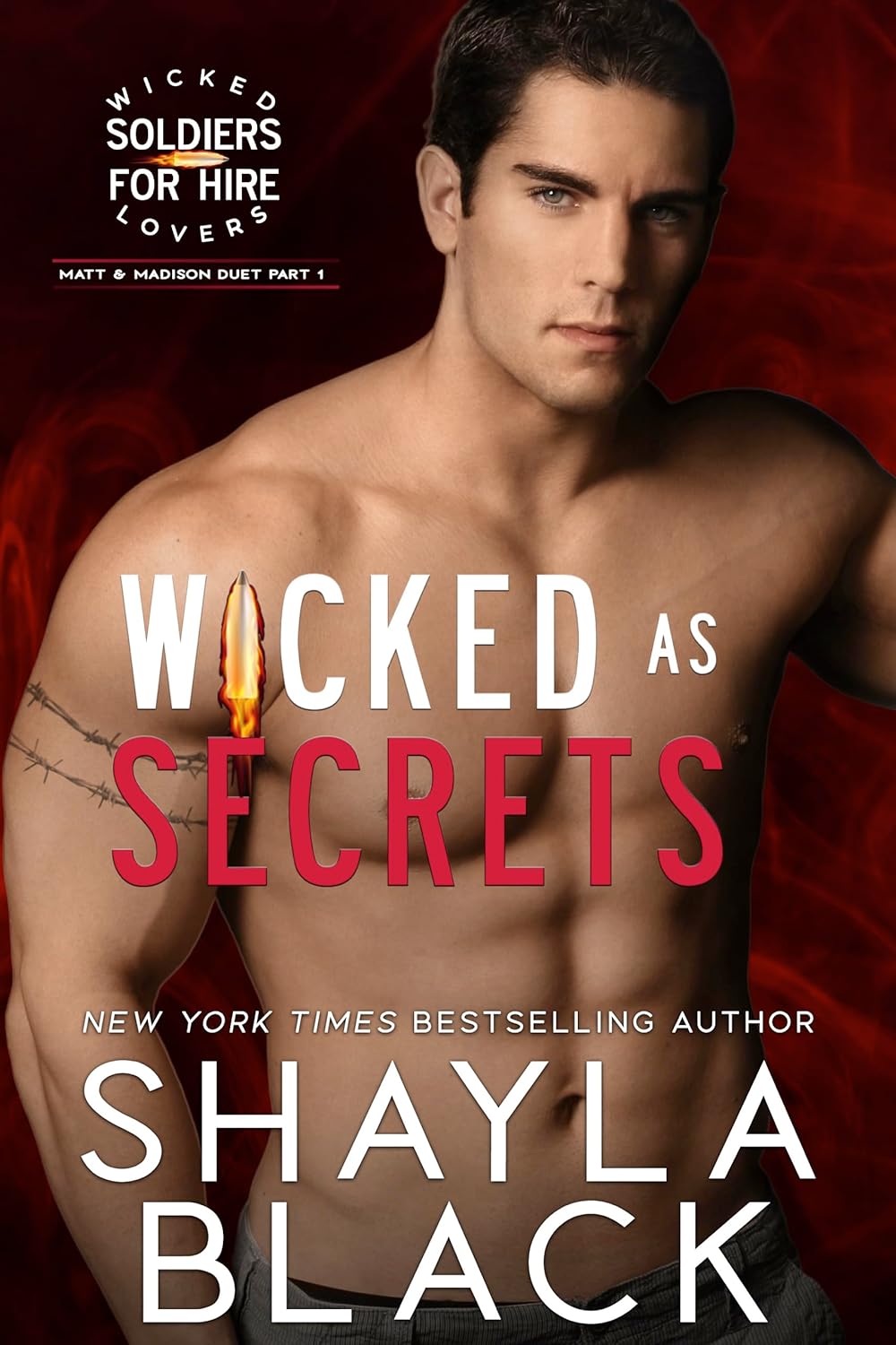 Wicked as Secrets (Matt & Madison #1; Wicked Lovers: Soldiers for Hire #7)