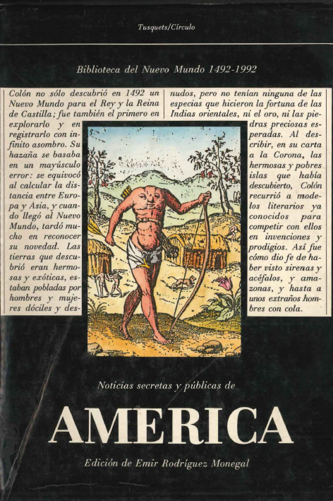 Noticias secretas y públicas de América