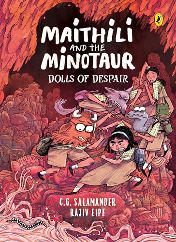 Maithili and the Minotaur: Dolls of Despair (Book 3 in an Outlandish Graphic Novel Series)
