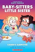 Karen's Sleepover (Baby-Sitters Little Sister Graphic Novels #8)