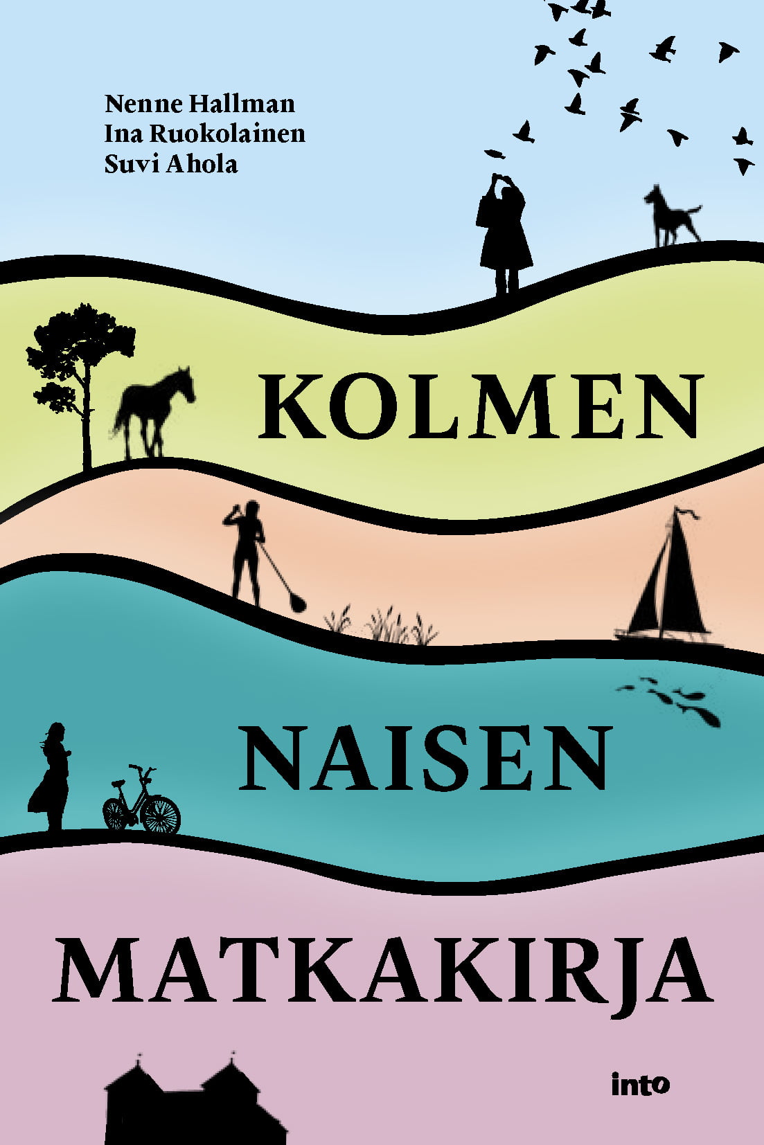 Kolmen naisen matkakirja (Paperback)