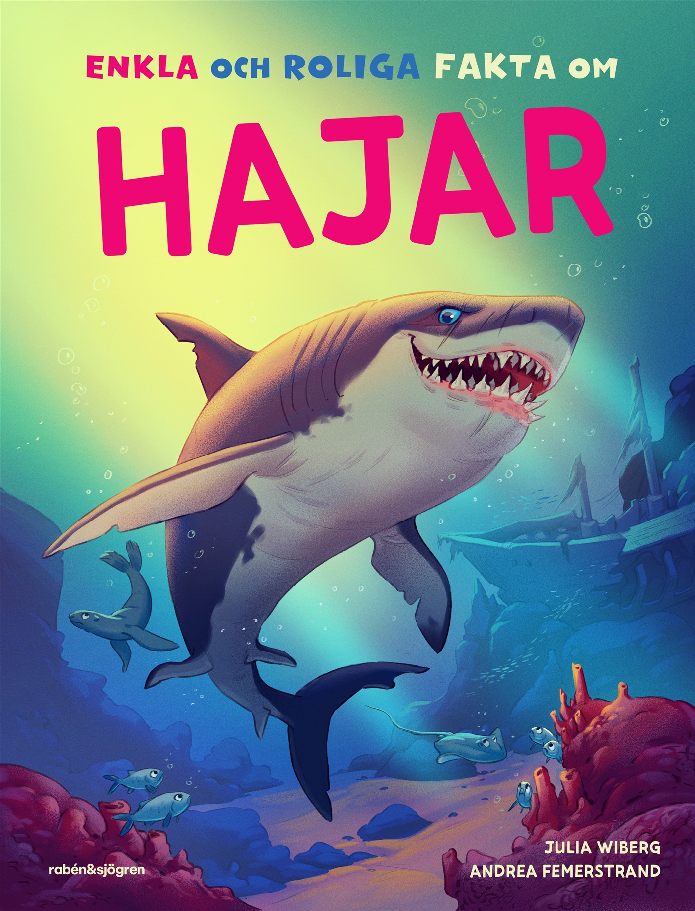 Enkla och roliga fakta om hajar (Hardcover)