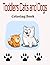 Toddlers Cats and Dogs Colo...