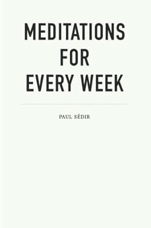 Meditations for Every Week