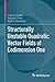 Structurally Unstable Quadratic Vector Fields of Codimension One