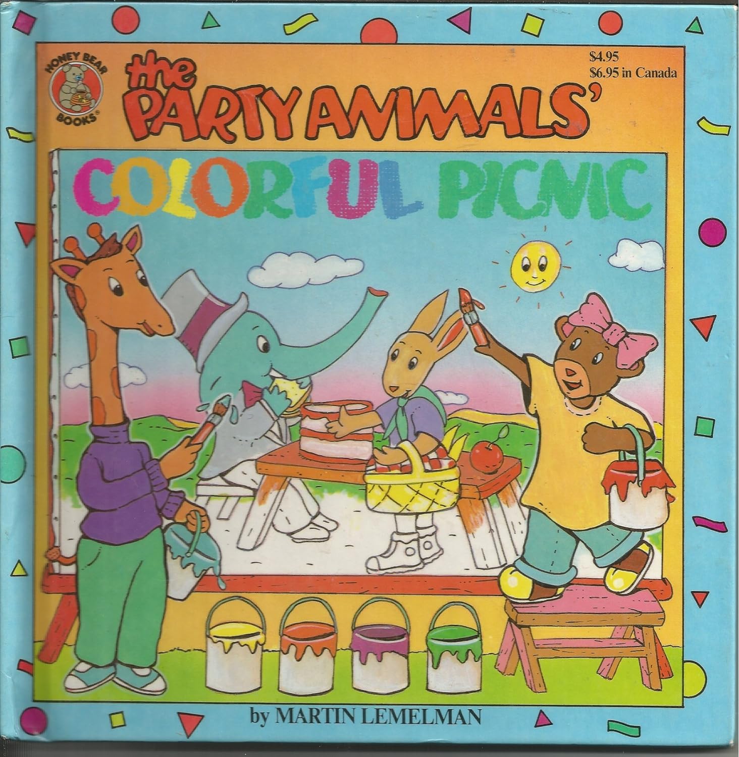 The Party Animals Colorful Picnic (Honey Bear Books)