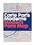 Modern Paris Map - Carte Pa...