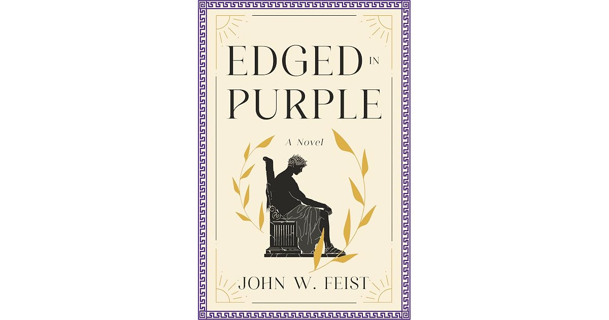 Book giveaway for Edged In Purple by John W. Feist May 24-Jun 17, 2024