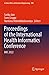 Proceedings of the International Health Informatics Conference: IHIC 2022 (Lecture Notes in Electrical Engineering, 990)