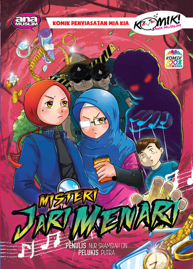 Komik Penyiasatan Mia Kia 04: Misteri Jari Menari