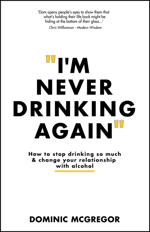 I'm Never Drinking Again: How to Stop Drinking So Much and Change Your Relationship with Alcohol (Kindle Edition)