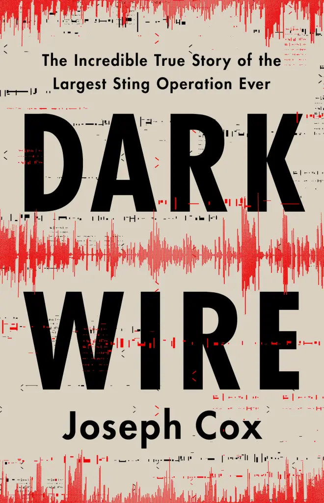 Cover of Dark Wire: The Incredible True Story of the Largest Sting Operation Ever