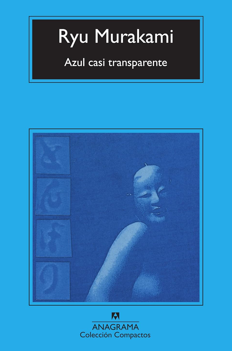 Azul casi transparente