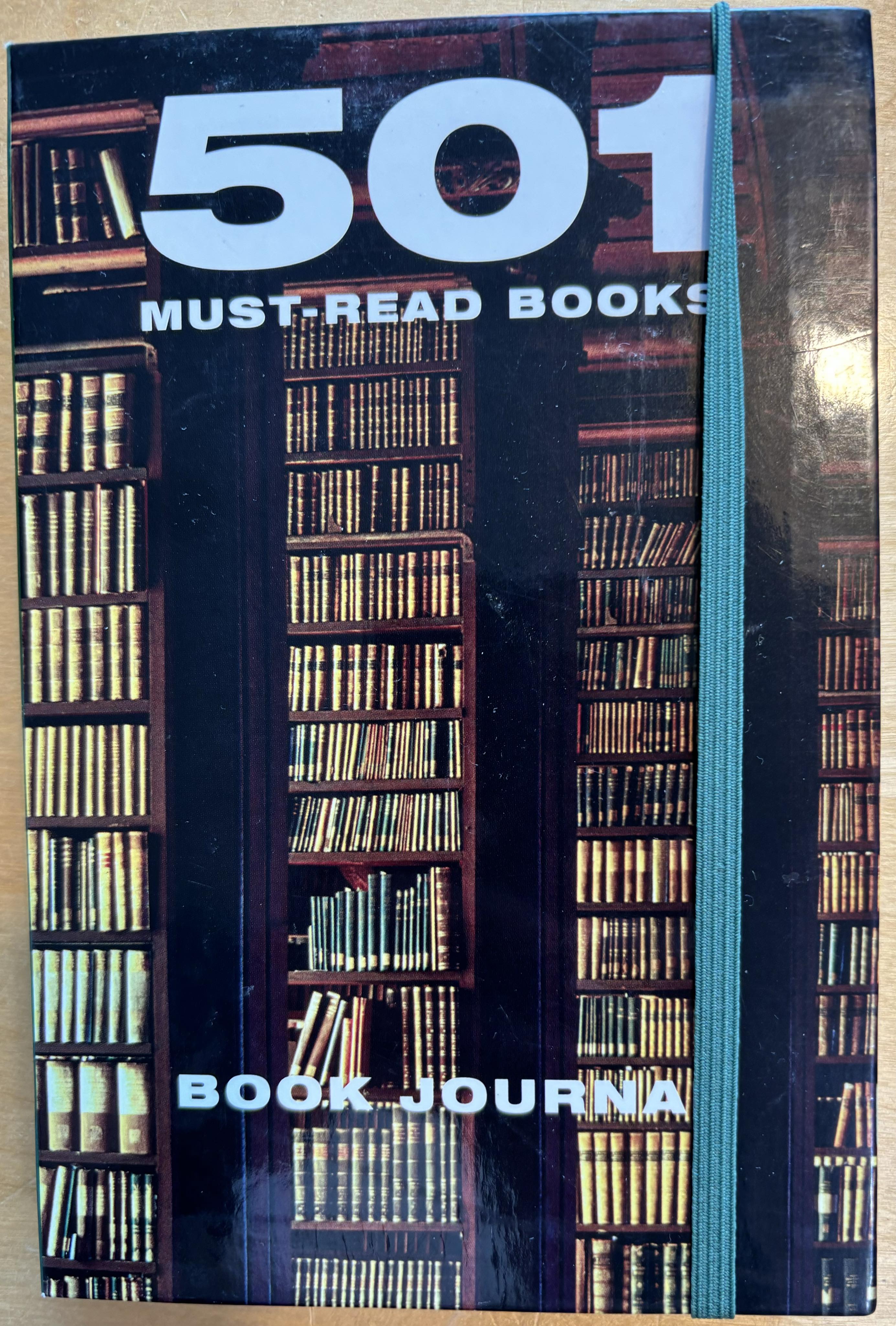501 must-read books - Book journal