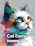 Cat Easter Coloring Book fo...