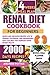 RENAL DIET COOKBOOK FOR BEG...
