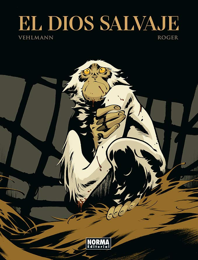 Portada de El dios salvaje, de Fabien Vehlmann