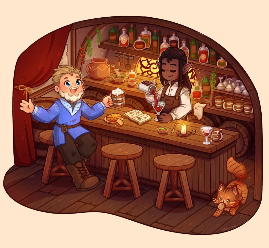 Midwinter Comfort: A Cursed Cocktails Holiday Special (Tales of Aedrea, #1.5)