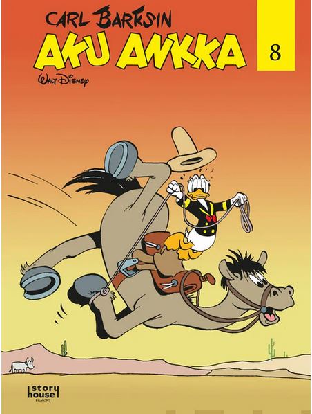 Carl Barksin Aku Ankka 8