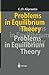 Problems in Equilibrium Theory