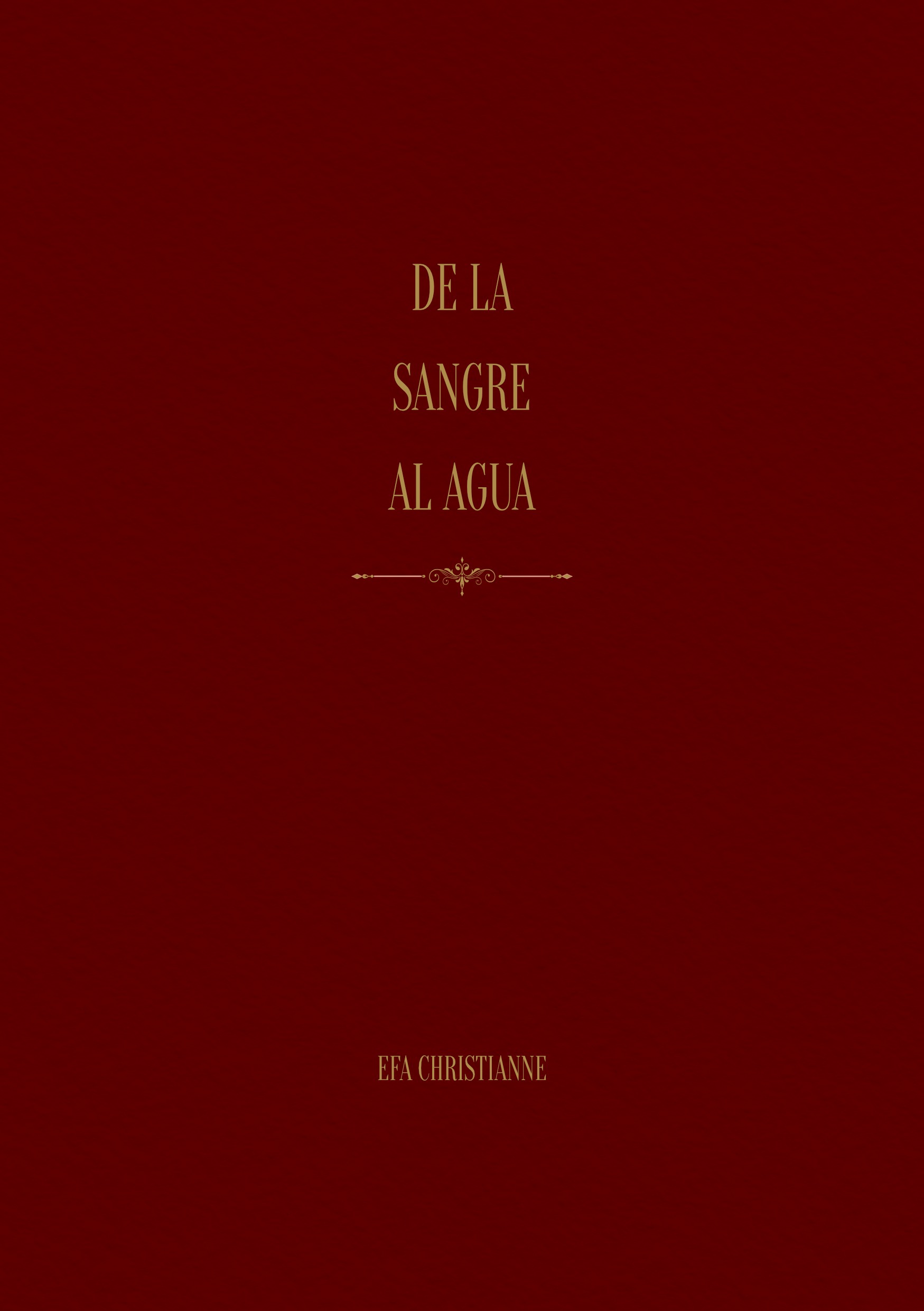 De la sangre al agua (Paperback)