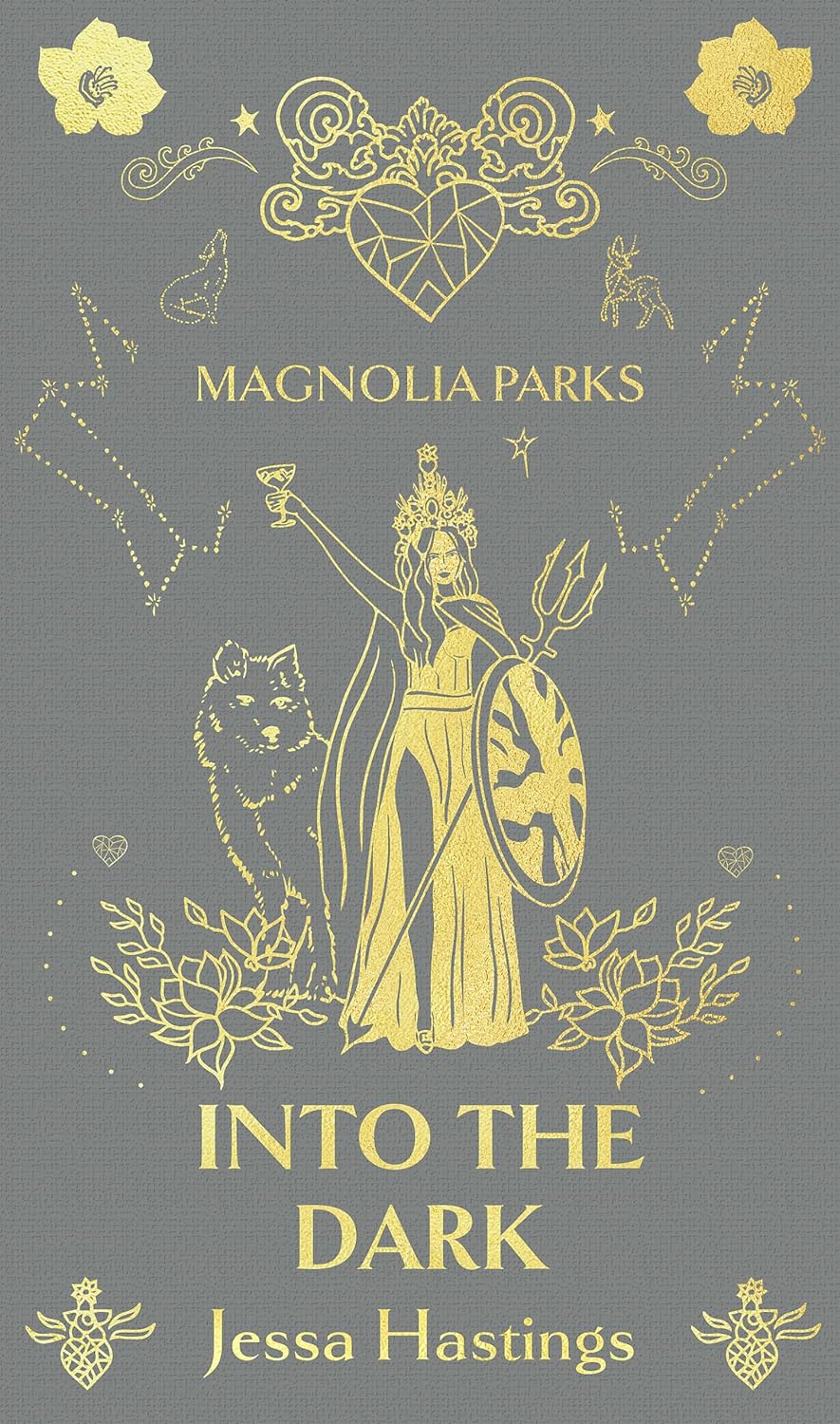 Book cover: Magnolia Parks: Into the Dark (Magnolia Parks Universe #5) by Jessa Hastings