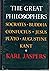 The Great Philosophers, Volume I: Socrates, Buddha, Confucius, Jesus, Plato, Augustine, Kant