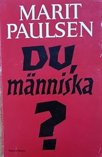 Omslag för Du, människa?