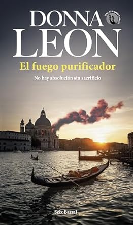 Portada de El fuego purificador, de Donna Leon