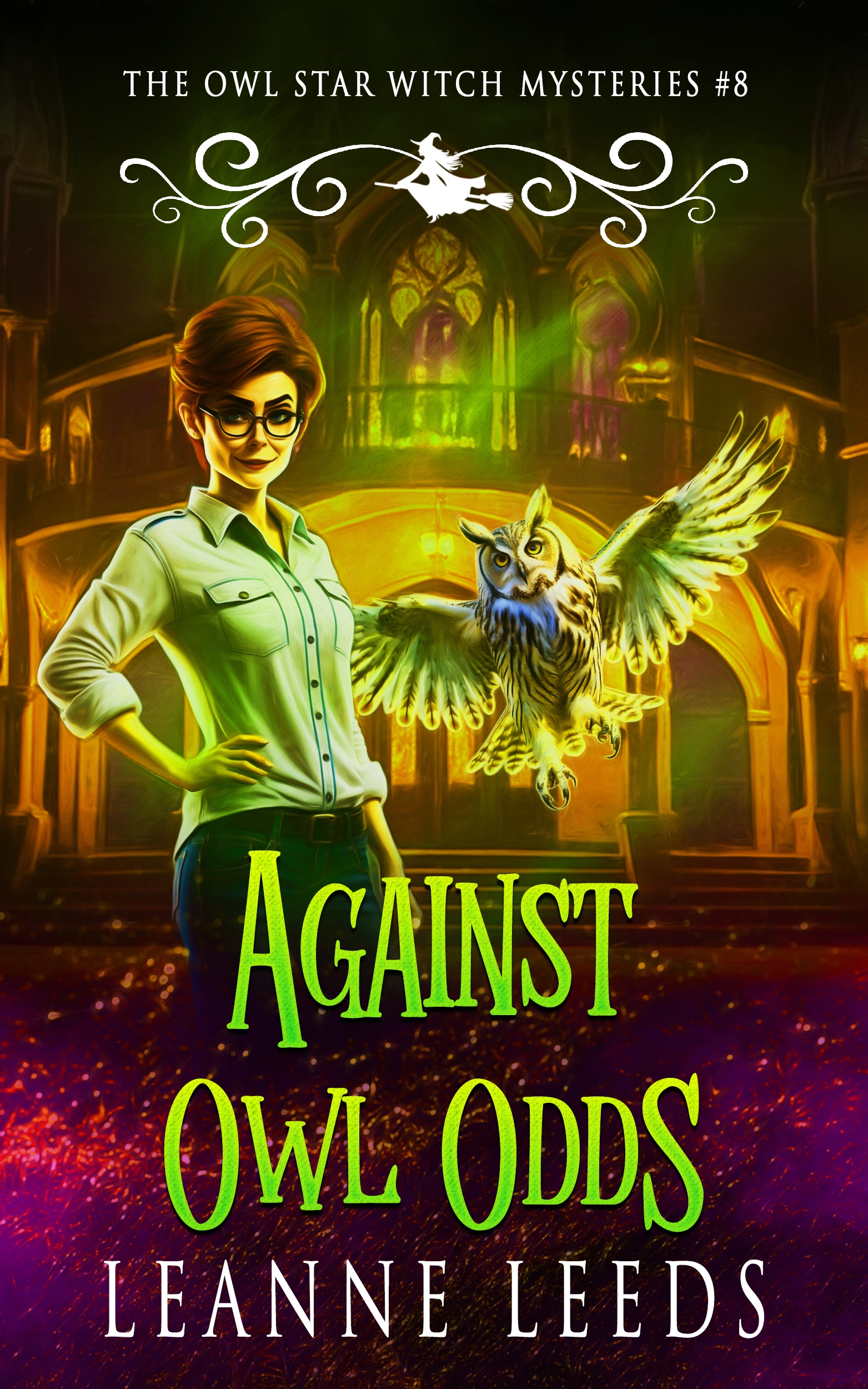 Against Owl Odds (Owl Star Witch Mysteries, #8)