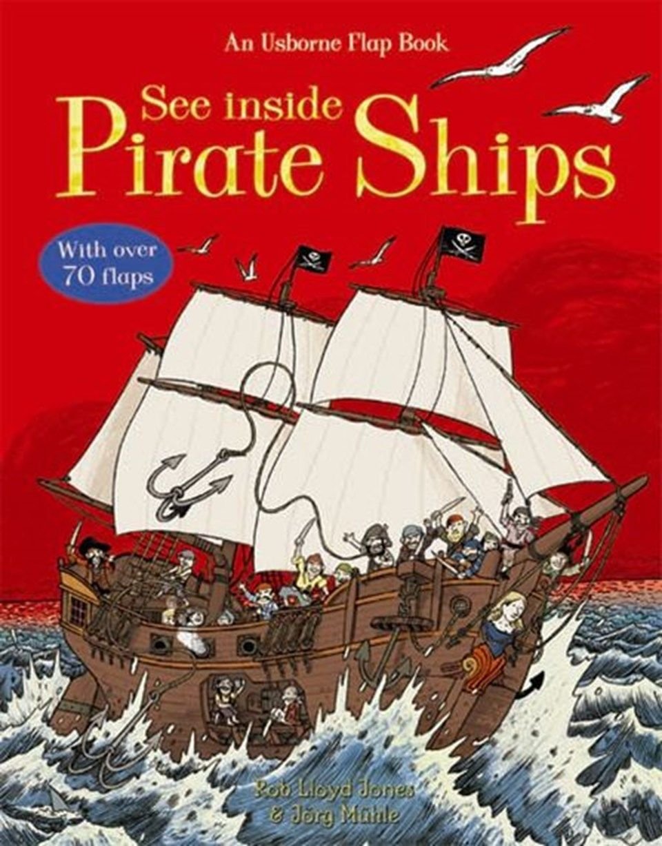 See Inside Pirate Ships (Usborne Flap Book)