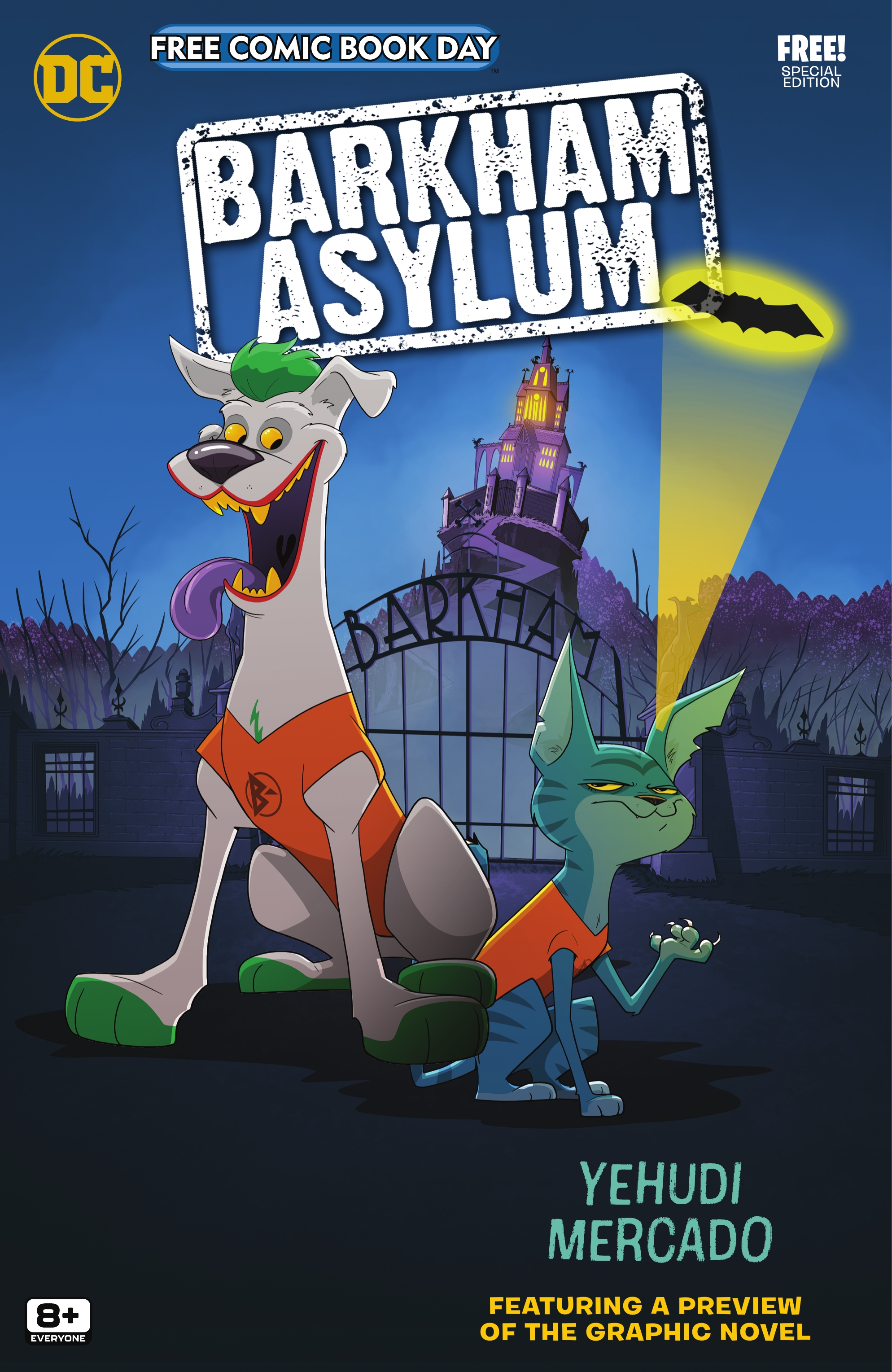 Barkham Asylum 2024 FCBD Special Edition #1 (Free Comic Book Day)