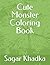 Cute Monster Coloring Book