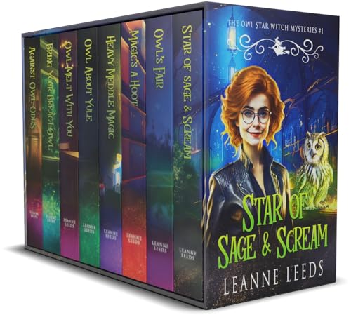 Owl Star Witch Mysteries First Volume Box Set: First Books 1-8 (Owl Star Witch Mysteries, #1-8)