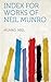 Index for Works of Neil Munro