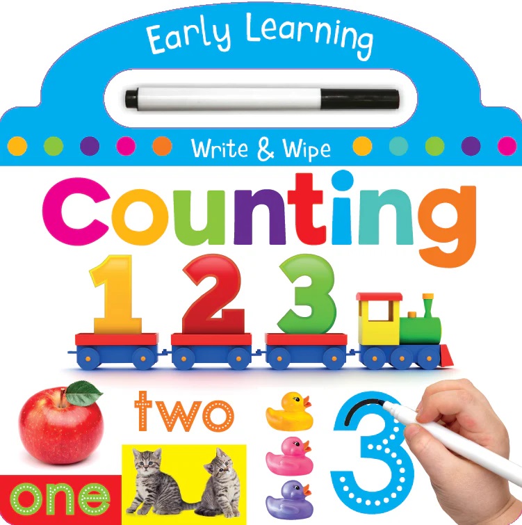 Write And Wipe: Counting 123 (Board Book)