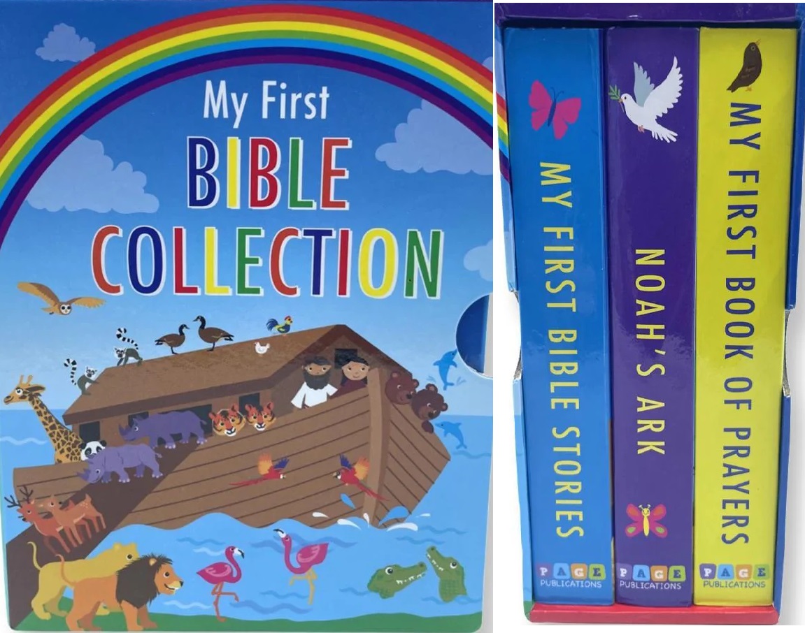 My First Bible Collection 3 Book Box Set (Board book)