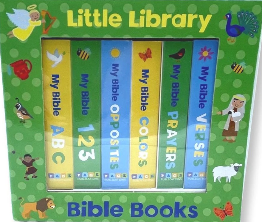 Little Library Bible Books 6 Book Set